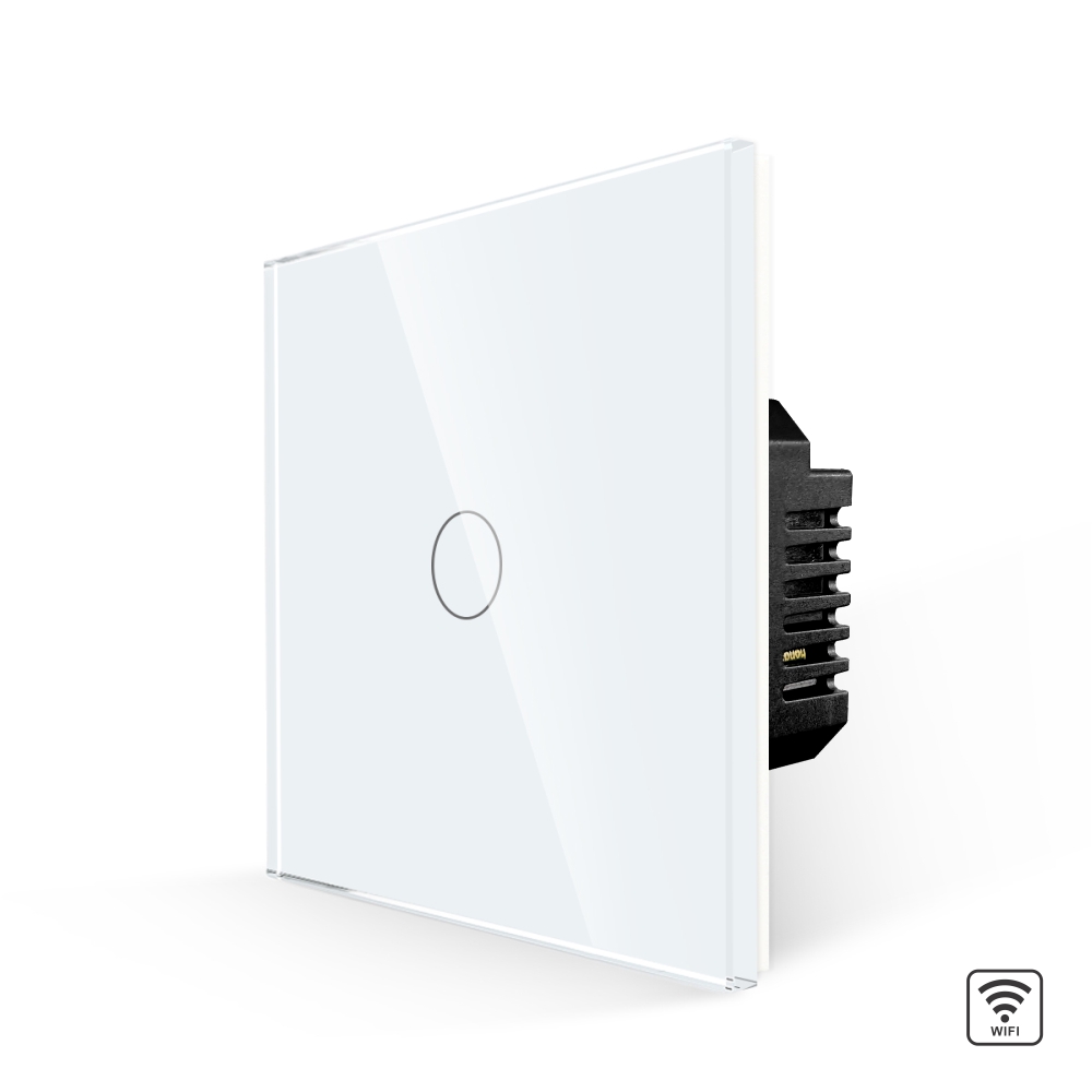 Intrerupator Simplu Wi-Fi Touch Sticla LUXION, Smart Home