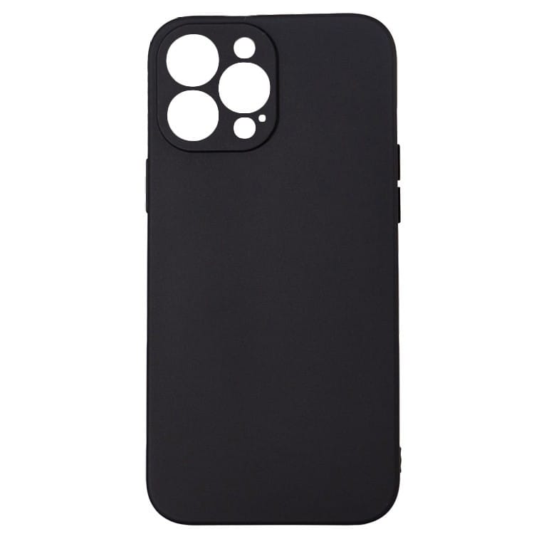Husă iPhone 13 Pro Max TPU Negru SPACER - Protecție Ultrasubtire - imagine 2