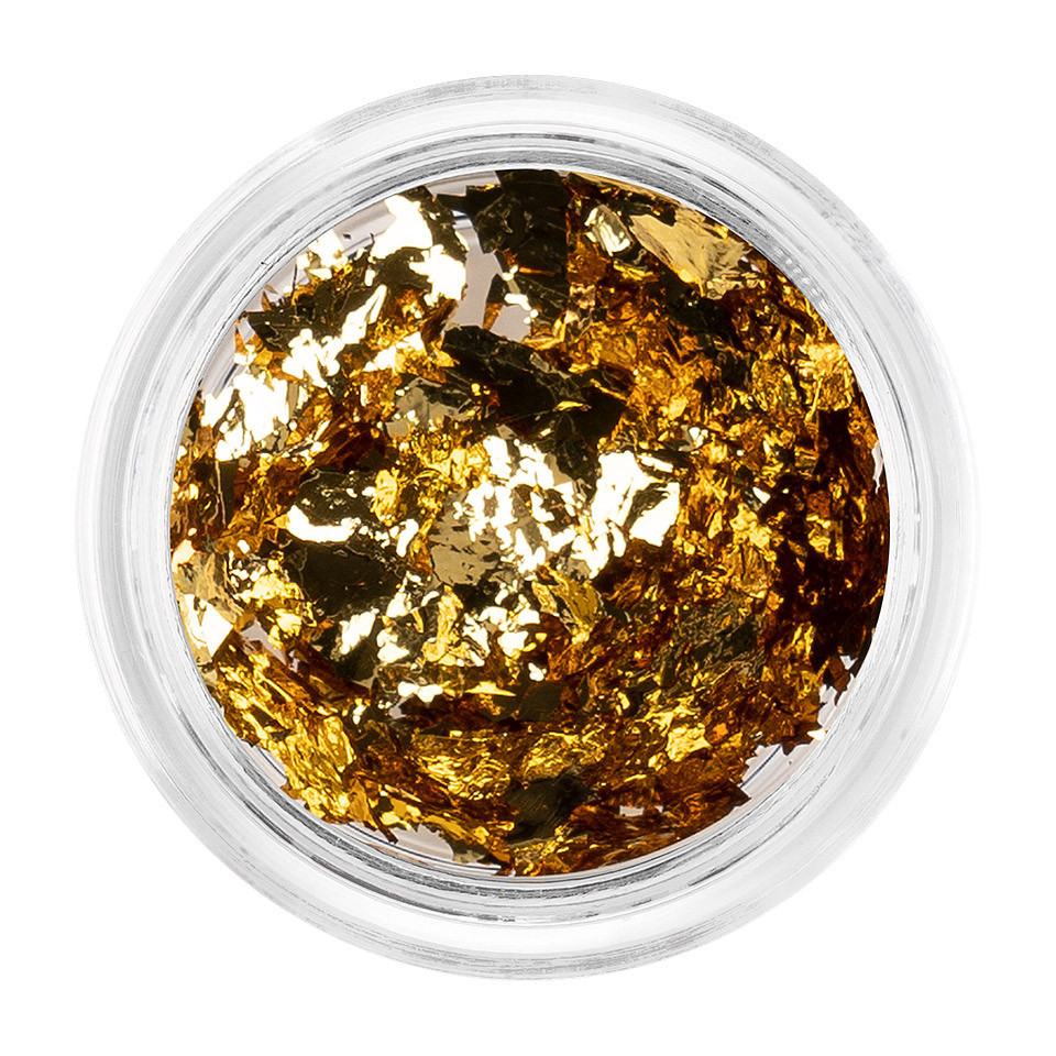 Pigment Unghii Gold Luxorise | Efect Metalizat