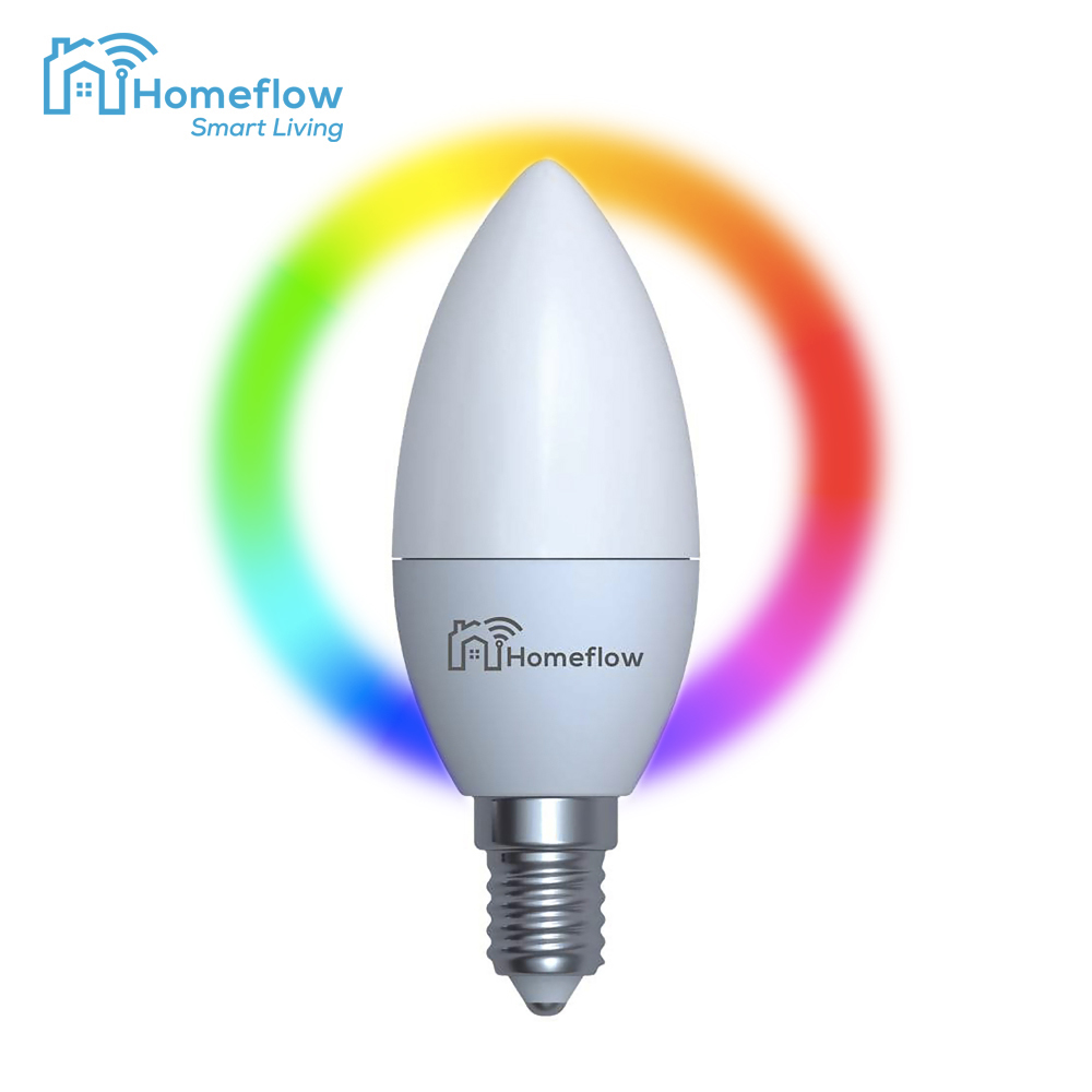 Bec LED Inteligent Homeflow RGB, E14, 5W