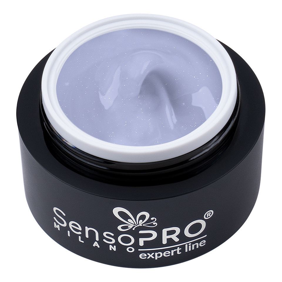 Gel Constructie Shimmer Blue SensoPRO Milano 15ml