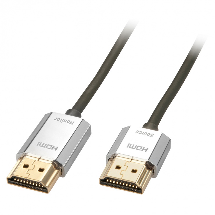 Cablu HDMI Activ 4K 3m Lindy Slim Premium