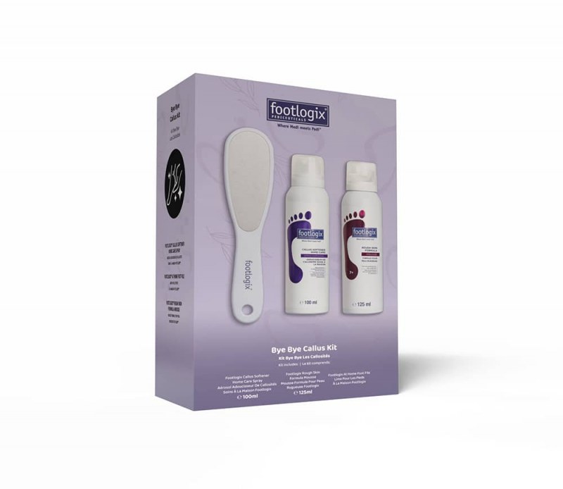 Bye Bye Callus Kit Footlogix | Tratament calusuri