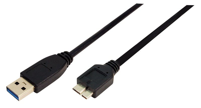 Cablu LogiLink USB 3.0 la Micro-USB 3.0 1m Negru CU0026 - imagine 2