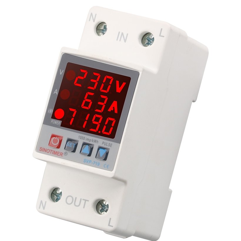 Releu Siguranță Digital Sinotimer 1-63A