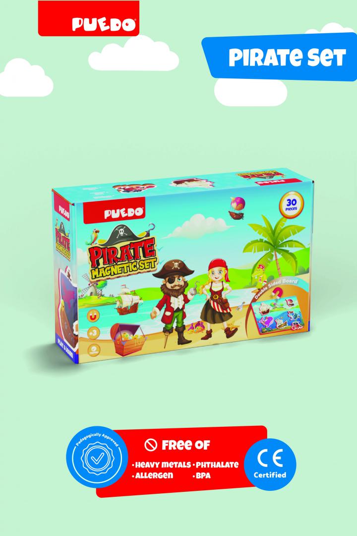 Joc Magnetic cu Pirați - Educativ și Captivant | Generic