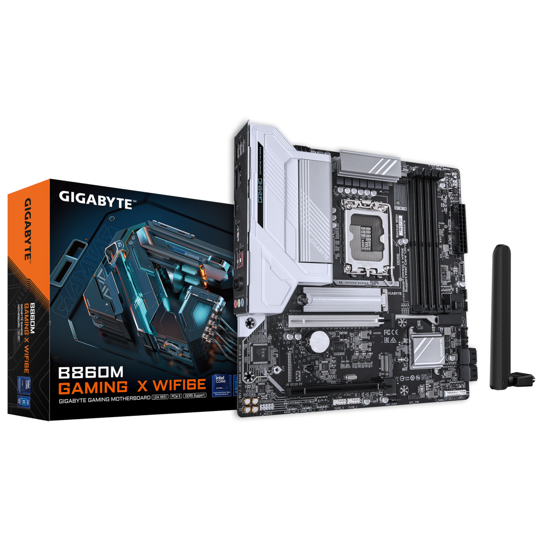 Placă de bază Gigabyte B860M WIFI6E mATX | DDR5 & USB4