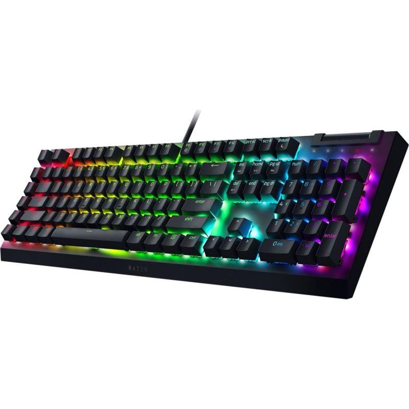Tastatura Gaming Razer BlackWidow V4 X Yellow Switch US - imagine 3