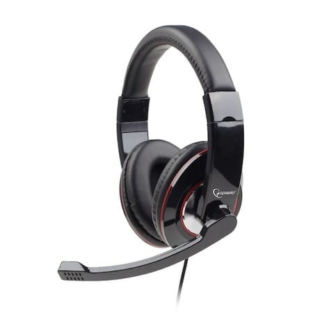 Căști Gembird MHS-001 cu microfon, Negru - imagine 4