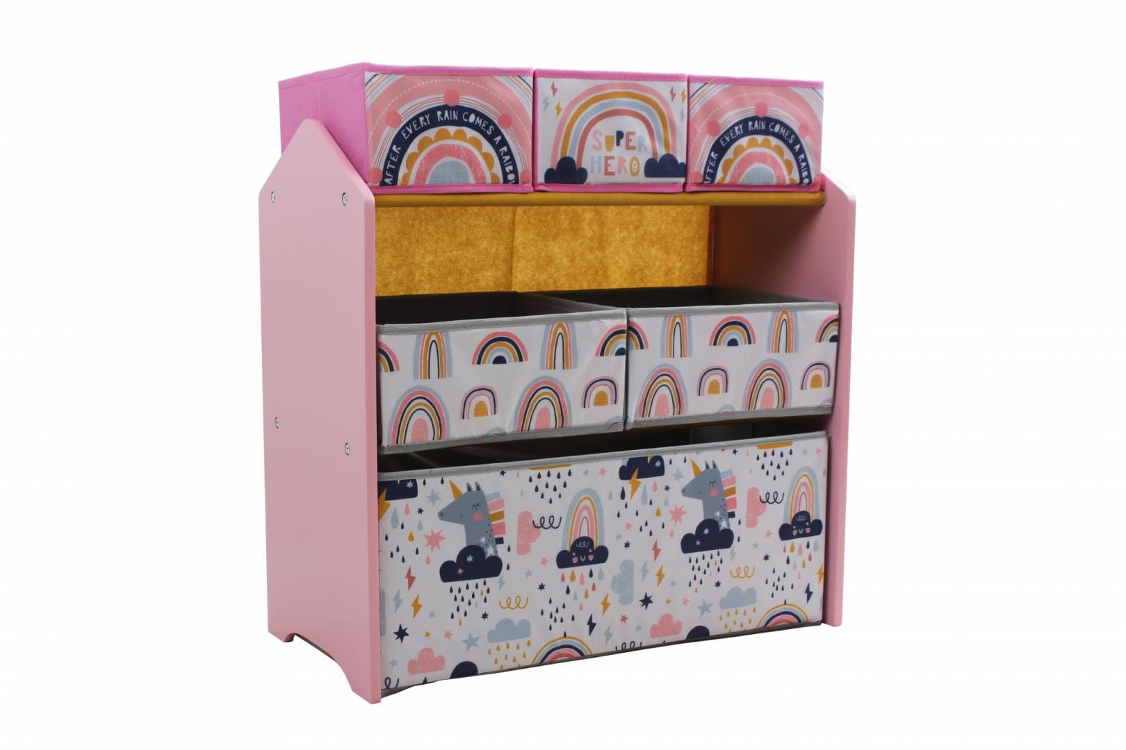 Dulap Depozitare Jucării Super Girl U-grow 6 Sertare - imagine 3