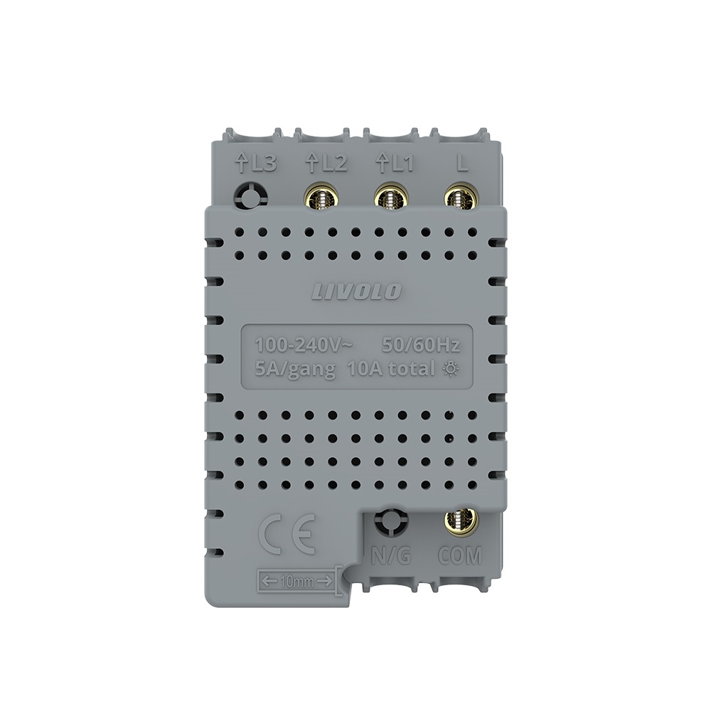 Modul Wireless Touch Livolo, Dublu, Standard Italian - imagine 4