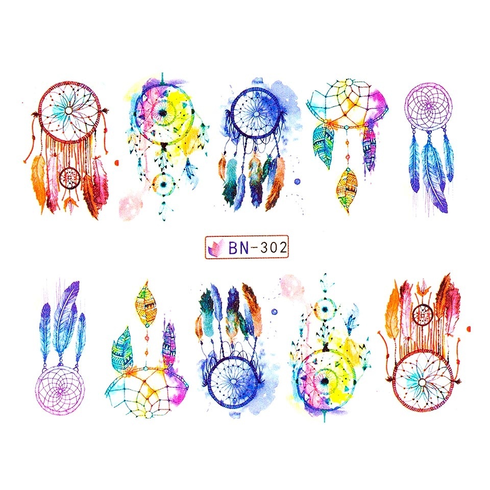 Tatuaj Unghii LUXORISE Dreamcatcher Street BN-302