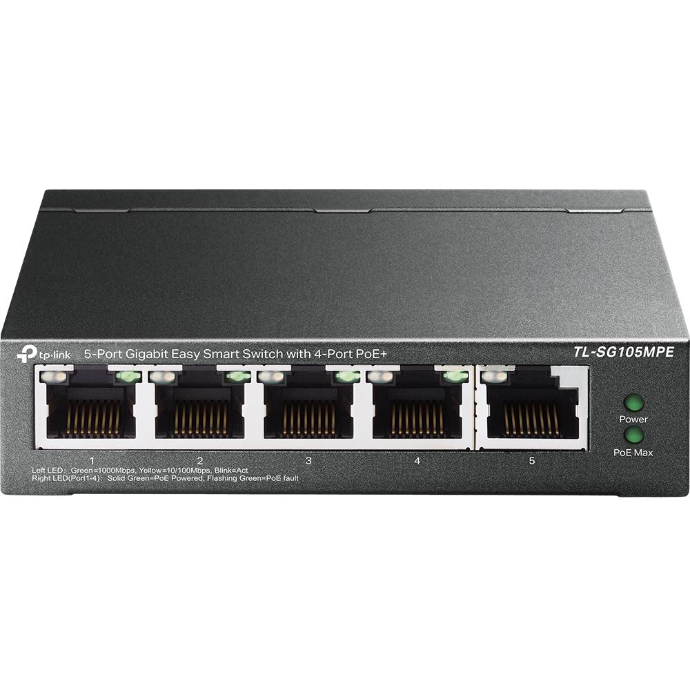 Switch TP-Link PoE+ 5 Porturi, 120W