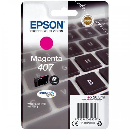 Cartuș Cerneală Epson Magenta 1.9k WF-4745 Original - imagine 2