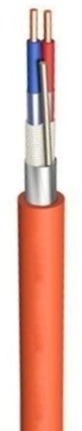 Cablu alarmă incendiu Q5+ 1x2x0.8mm FE180/PH120, rola 100m