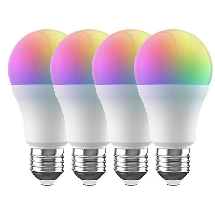 Becuri Inteligente Broadlink LB4E27 RGB, 4 Bucăți