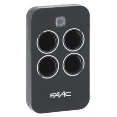Telecomanda FAAC XT4 433 MHz, 4 canale, pentru porți