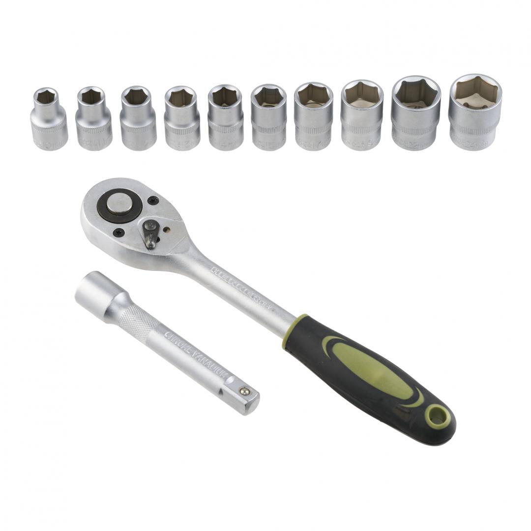 Set Chei 1/2" 12 Piese CR-V Profesional | Generic - imagine 2
