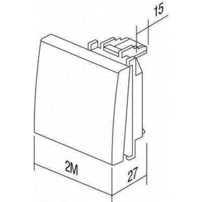 Clapeta 2M TEM Modul, Model Two-part