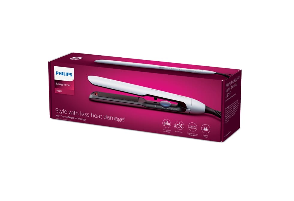 Placă Îndreptat Păr Philips Prestige BHS520/00 cu Argan - imagine 3