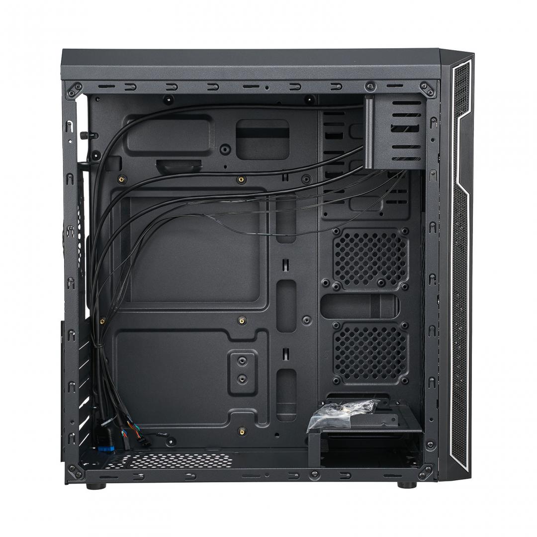 Carcasa PC SERIOUX OFFICE Middle Tower ATX Negru - Birou - imagine 3