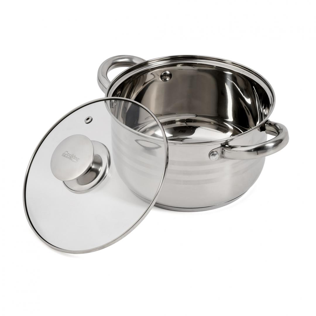 Semiolă Inox Heinner Myra 2.5L cu Capac | Cooking Series - imagine 2