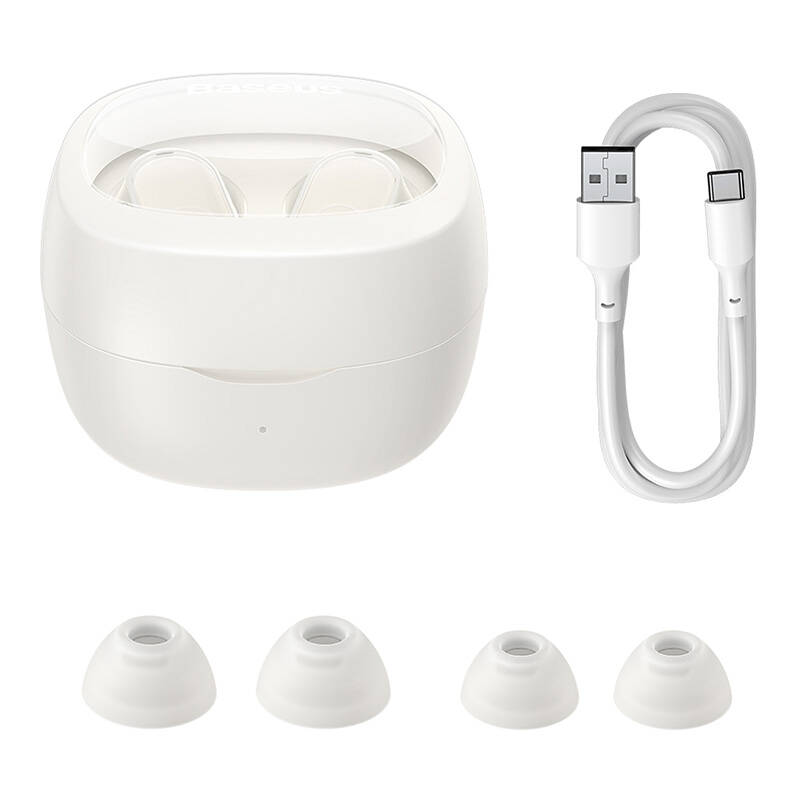 Căști Wireless Baseus Bowie WM02 TWS Alb - Bluetooth 5.3 - imagine 7
