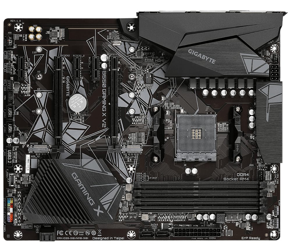 Placă Bază GIGABYTE B550 GAMING X V2 AM4 PCIe 4.0 - imagine 4