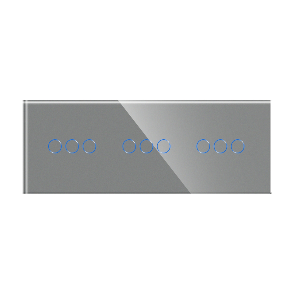 Intrerupator Touch Triplu Sticla LUXION IP45 - imagine 14