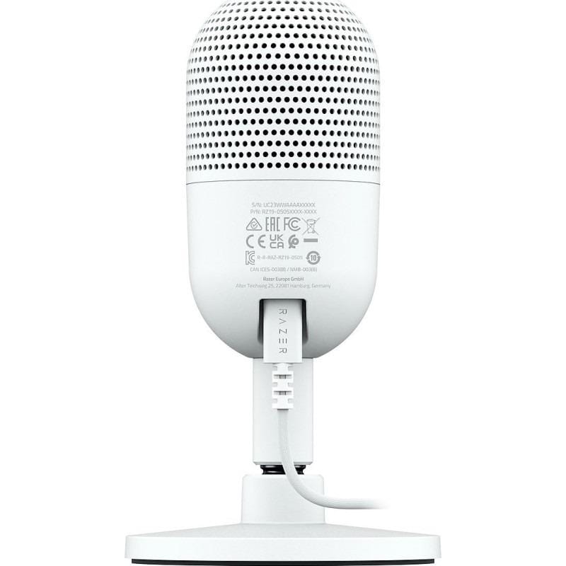 Microfon Razer Seiren V3 Mini USB White - Calitate Audio Superioară - imagine 3
