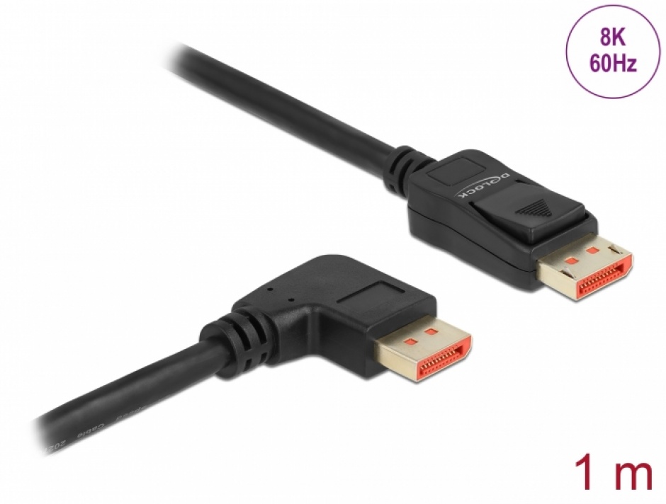 Cablu DisplayPort 8K Delock, 1m, HDR