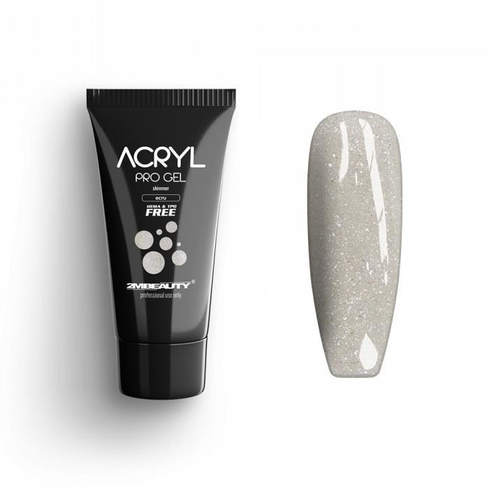 PolyGel 2M Hema Free Ecru Shimmer | Nailshop