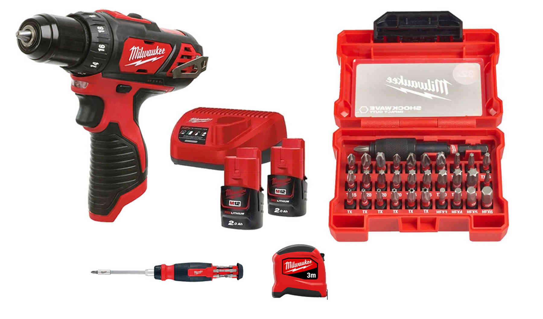Pachet complet Milwaukee M12 - 4933459209-p2
