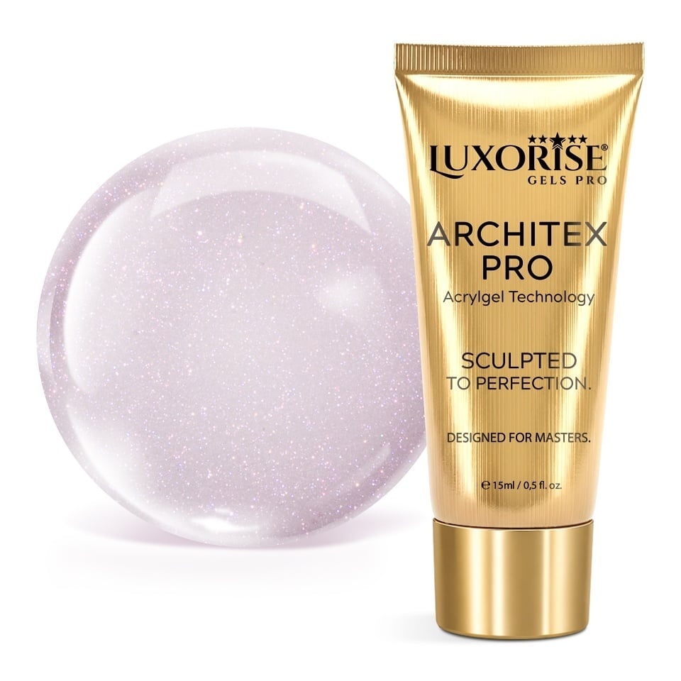 Polygel LUXORISE ARCHITEX PRO - Intense Elegance Collection, Bordeaux Gem, 15ml