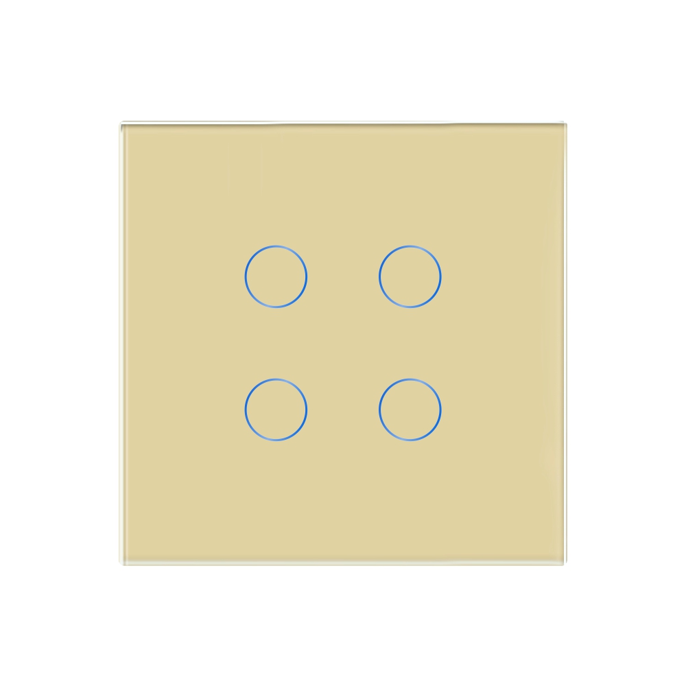 Intrerupator Cvadruplu Touch Sticla LUXION 500W - imagine 10