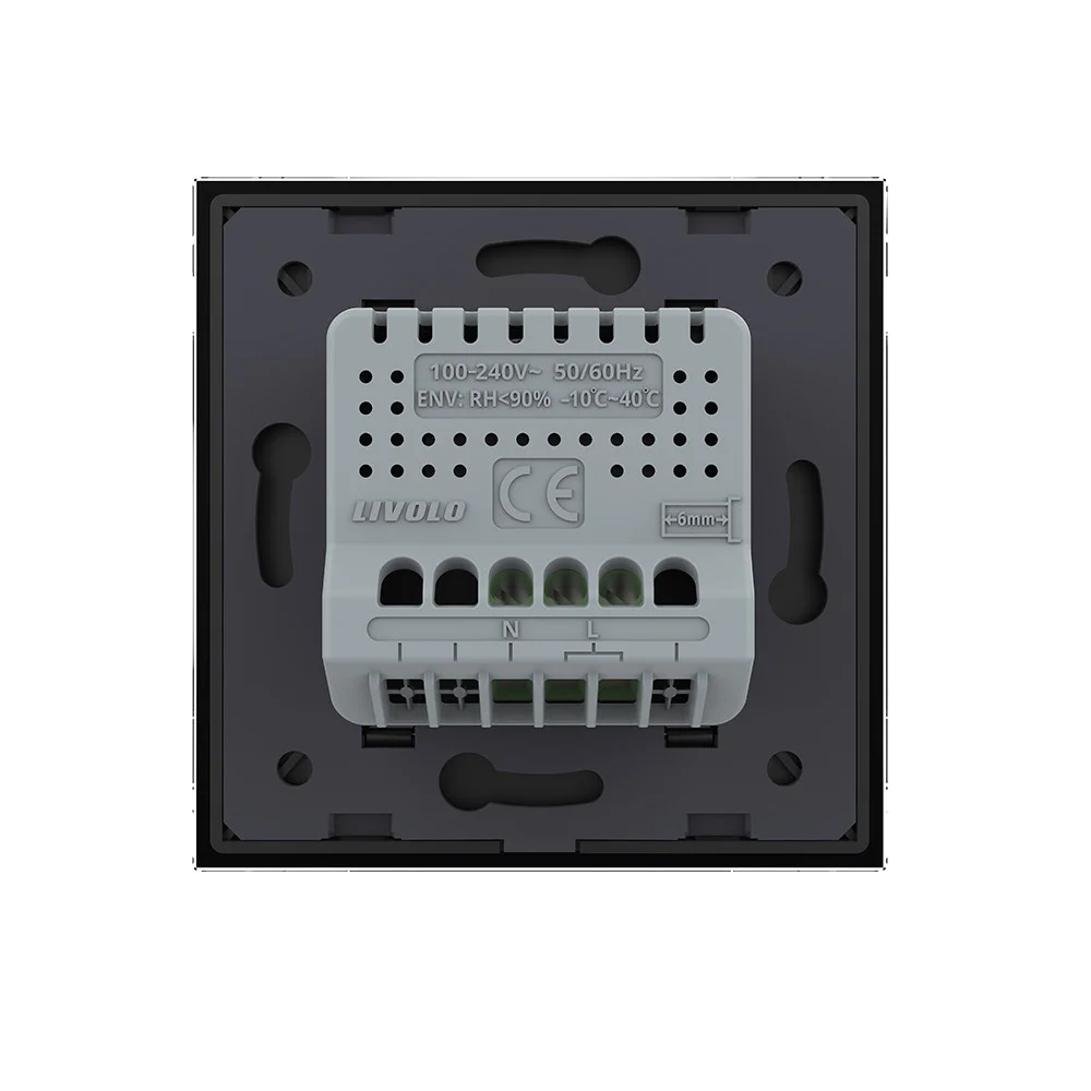 Senzor Zigbee Temp/Umiditate Livolo Sticlă - imagine 8