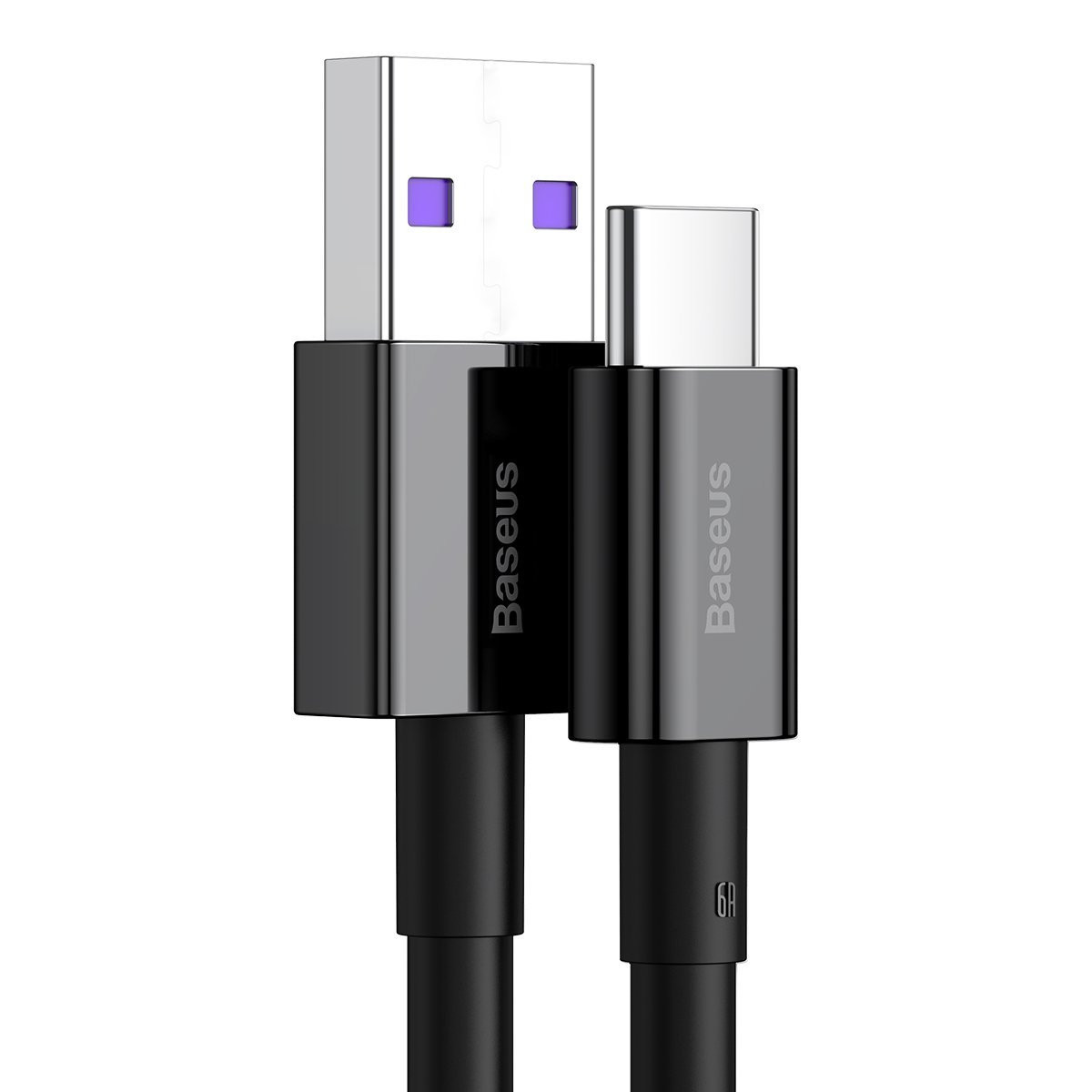 Cablu Lightning Baseus Superior 1m Negru - Încărcare Rapidă 2.4A - imagine 2