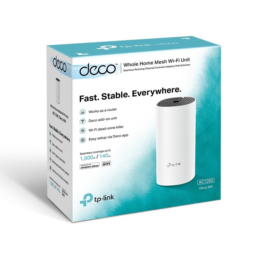 Router Wireless TP-Link Deco M4 AC1200 - Sistem Mesh WiFi - imagine 4