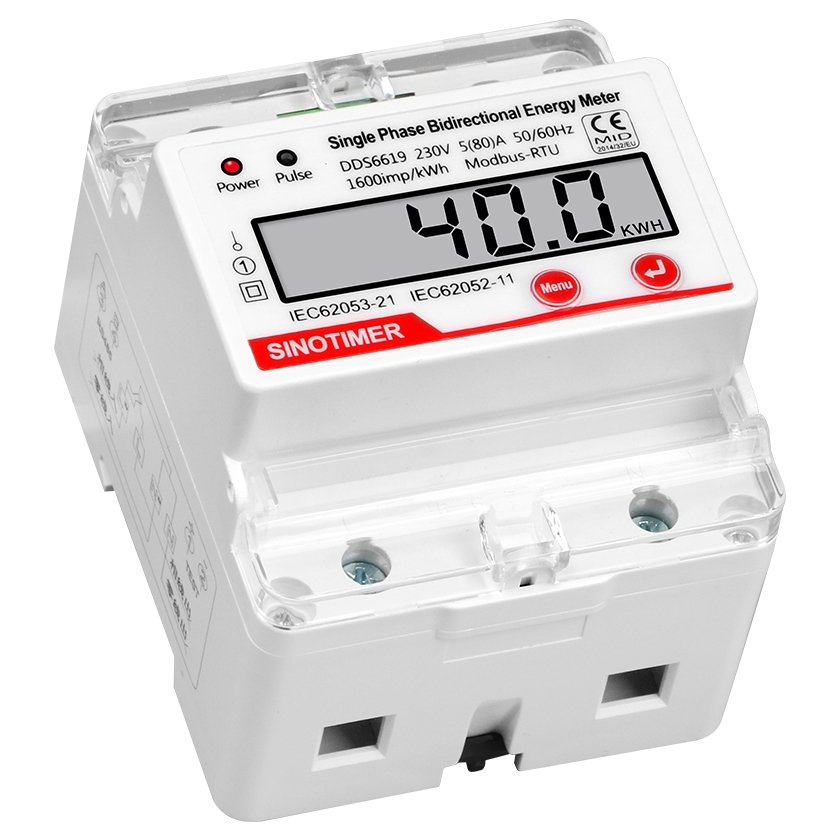 Contor Monofazat Sinotimer Digital LED 5(80)A