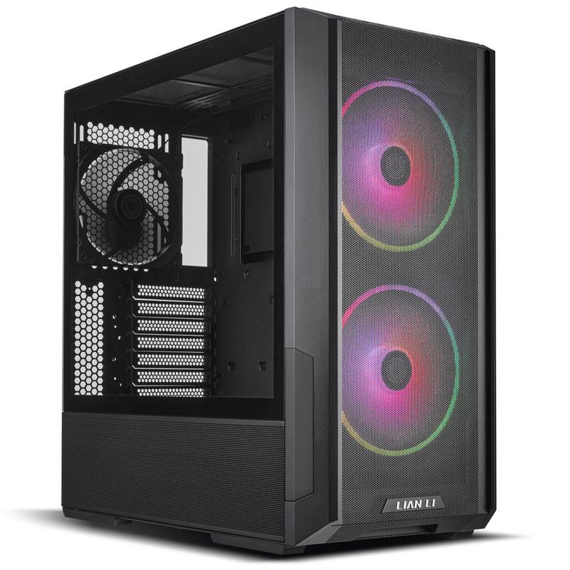Carcasa Lian Li LANCOOL 216 RGB E-ATX Negru - Răcire Superioară