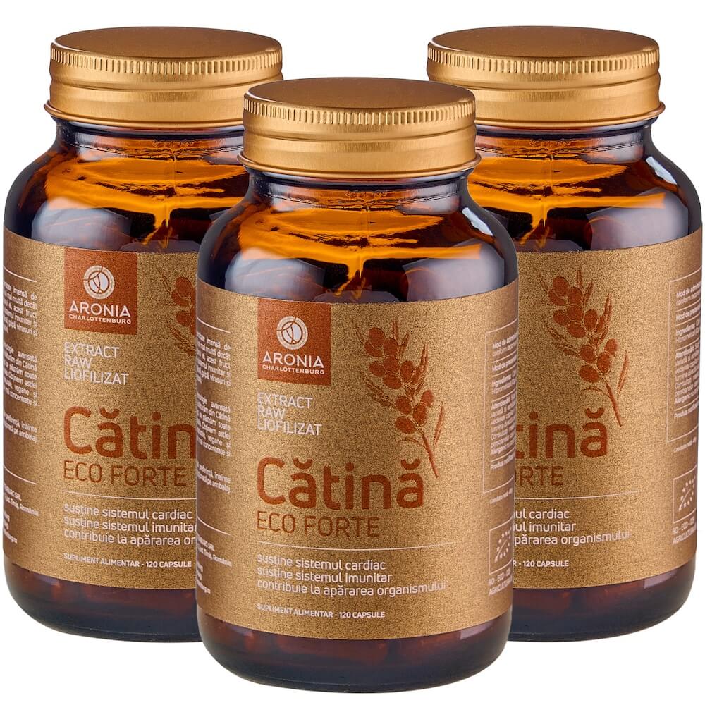 Cătină ECO Forte 3 Flacoane | Aronia Charlottenburg