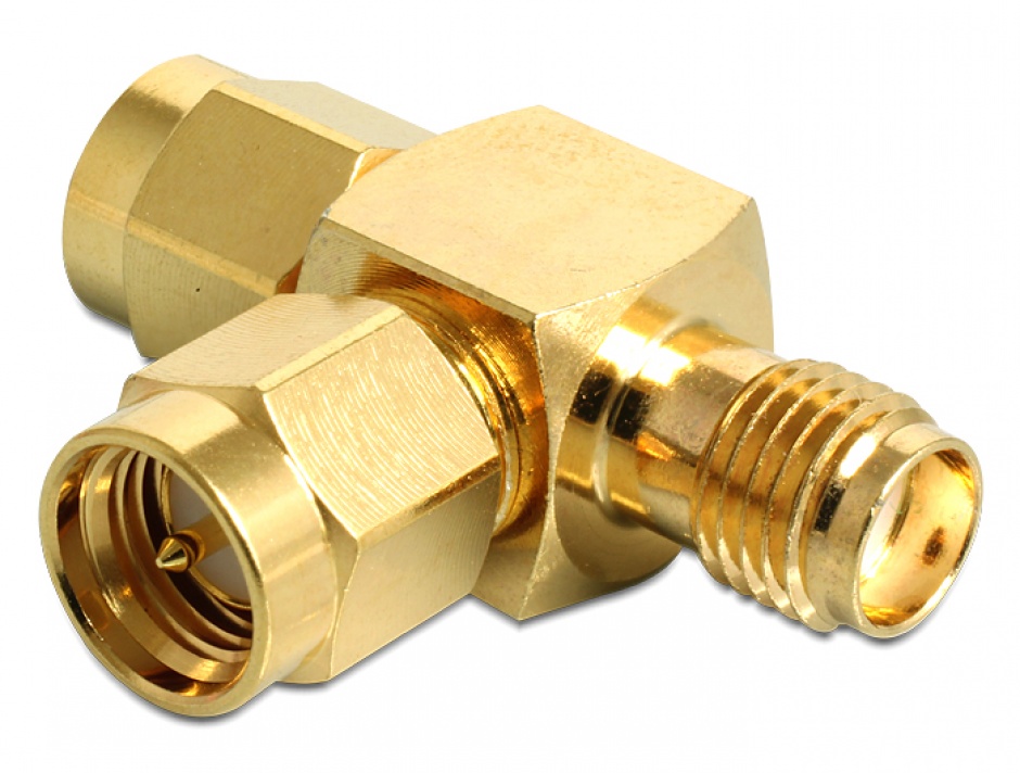 Adaptor T SMA Plug/Jack Delock 88710