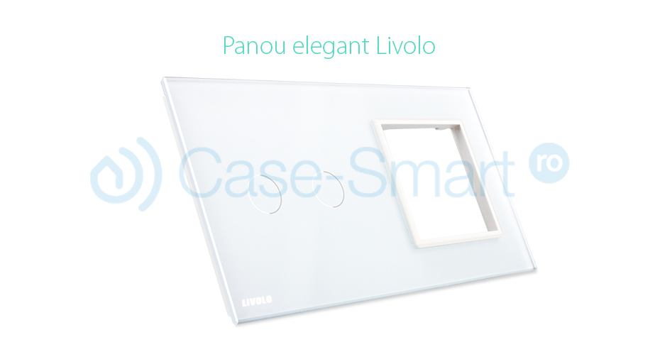 Priză și Întrerupător Touch Livolo din Sticlă - imagine 3