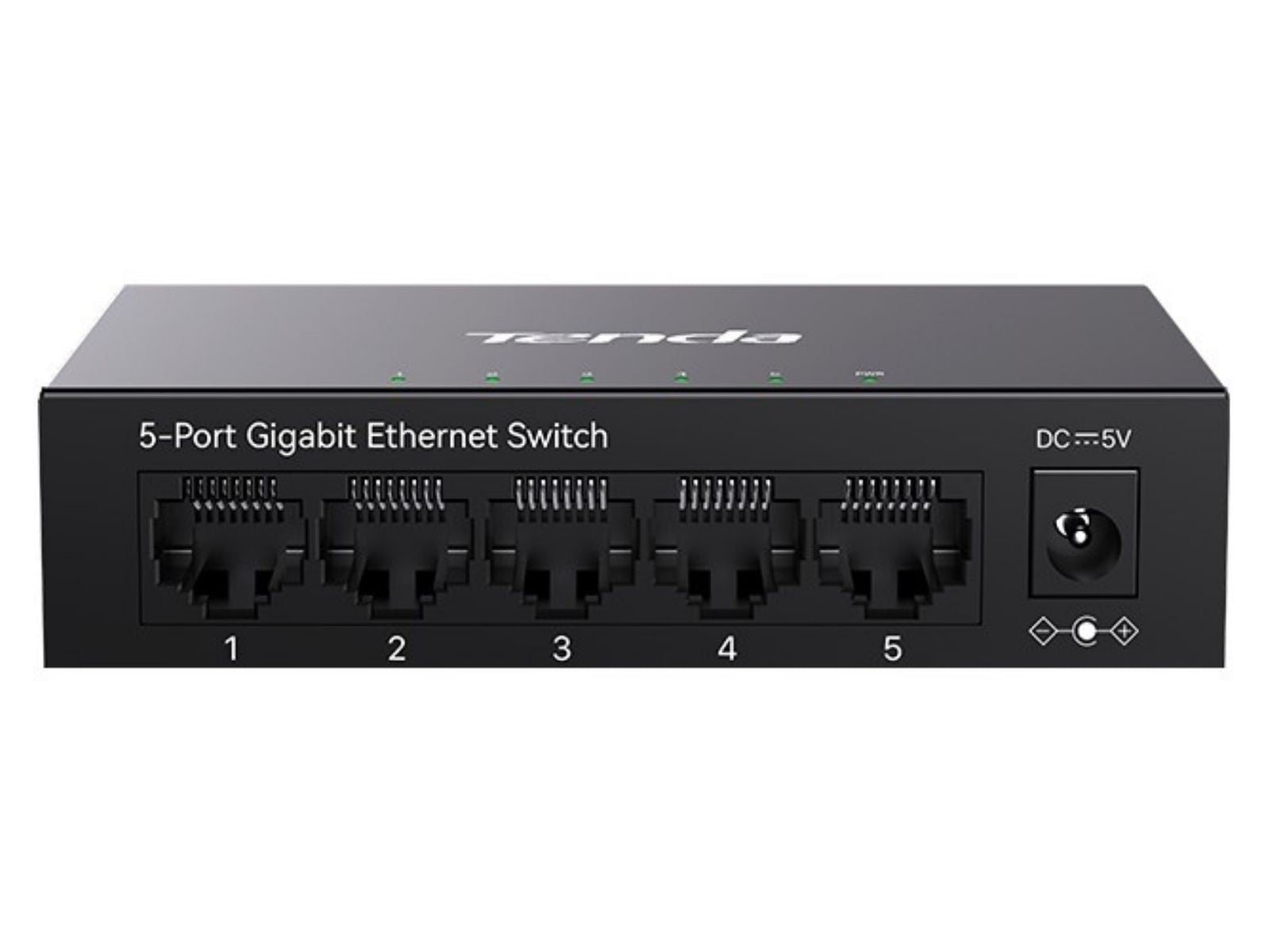 Switch Tenda TND-TEG1005M, 5 porturi Gigabit, plug-and-play