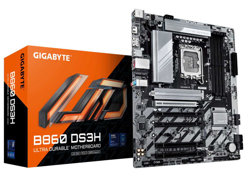 Placă de bază Gigabyte B860 DS3H LGA1851 DDR5 PCIe 5.0