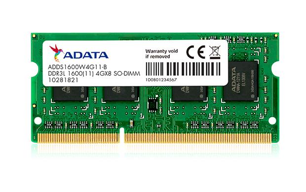 Memorie RAM ADATA 8GB DDR3L 1600MHz SODIMM - Performanță Superioară