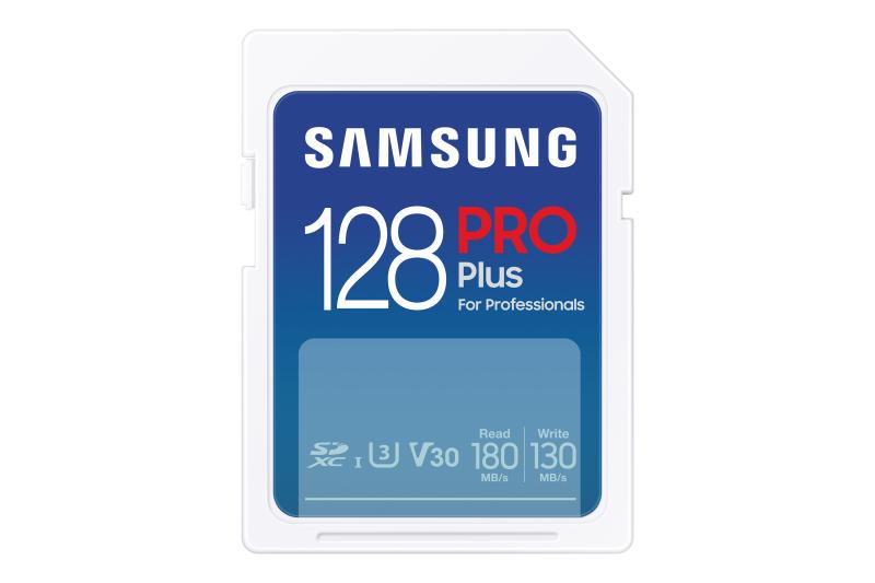 Card Memorie Samsung PRO Plus 128GB SD - 120MB/s, Video Full HD