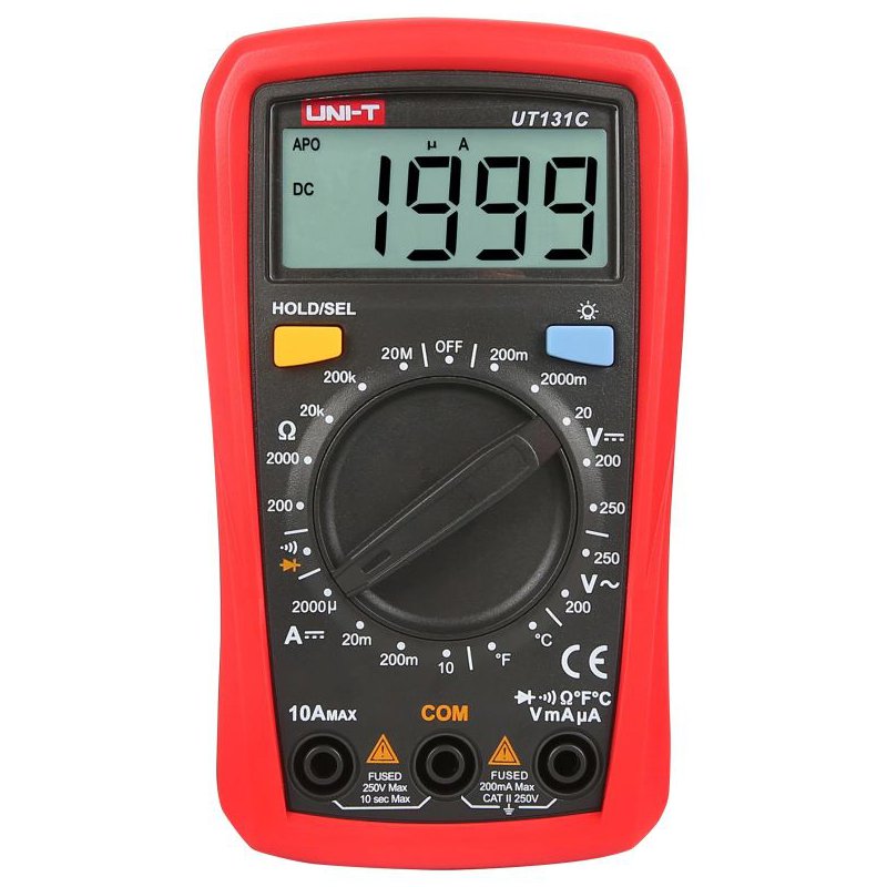 Multimetru Digital Uni-T UT131C, Rezistent la Șocuri