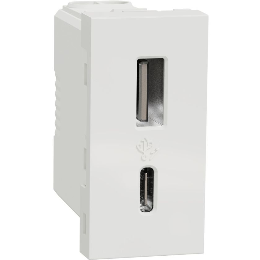 Priza USB Schneider Noua Unica 12W