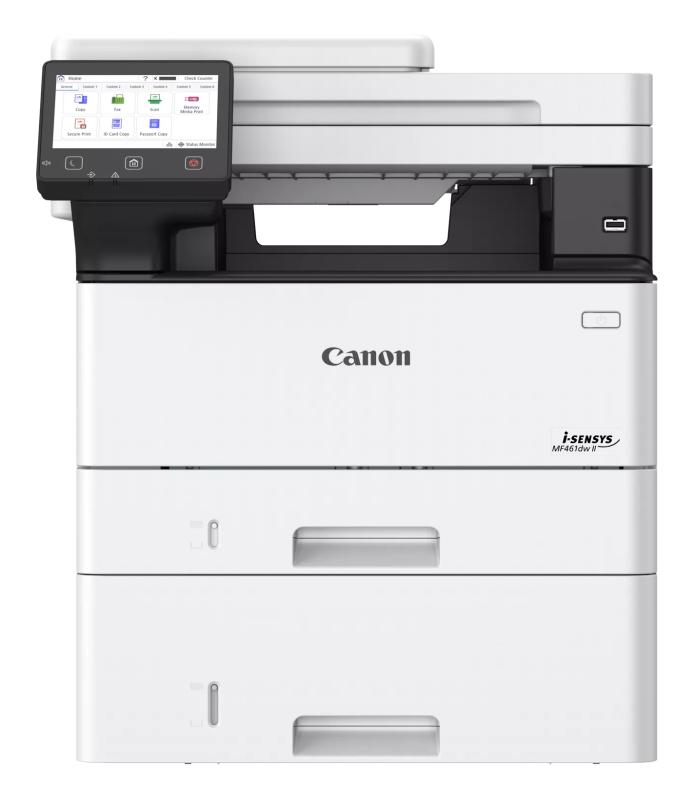Canon i-SENSYS MF461dw II - Imprimantă Laser Mono 36ppm WiFi